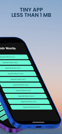 Spanish Words Screen 2