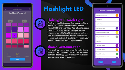 Android application Flashlight - LED - Torch Light screenshort