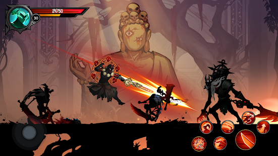 Shadow Knight: Ninja-Kämpfer Screenshot