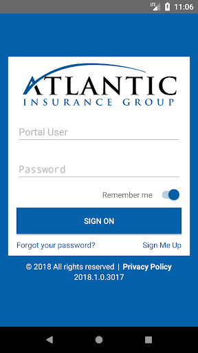 Android application Atlantic Ins Group Mobile screenshort