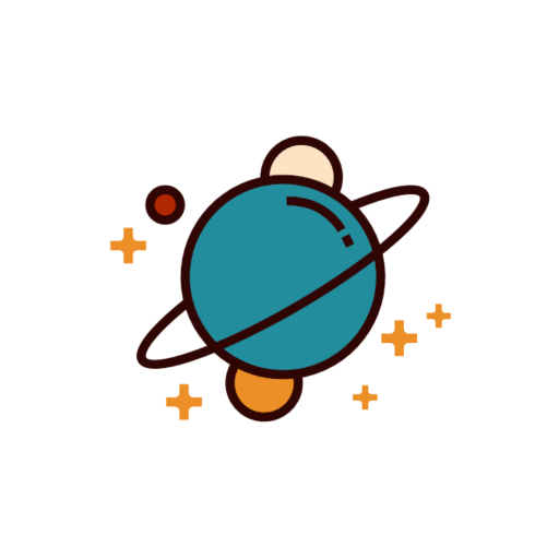 How many people are in space logo