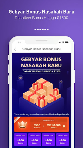 Android application HSB-Trading Emas BAPPEBTI screenshort