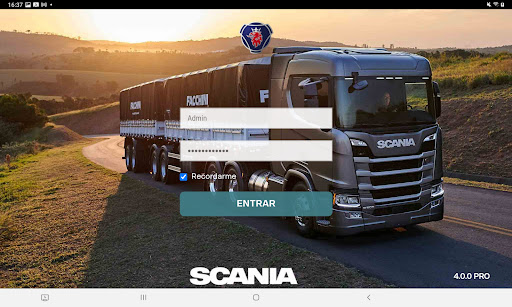 Android application Taller Scania screenshort