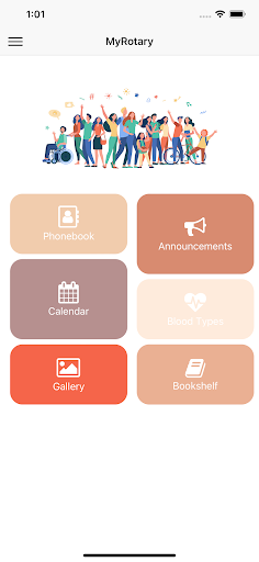 Android application My Rotary screenshort