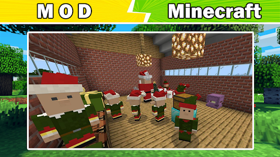 Christmas Minecraft Mod 3.09 APK screenshots 4