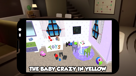 The Baby in Crazy Yellow House Simulator 1.01 APK + Mod (Unlimited money) إلى عن على ذكري المظهر