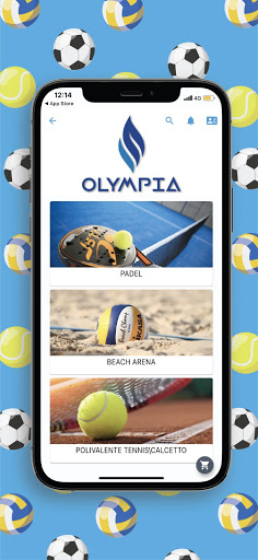 Android application Olympia S.C. screenshort