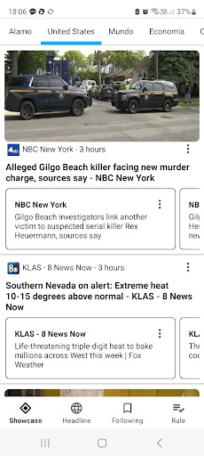 Android application SuperNews screenshort