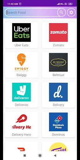 All In One Food Ordering App