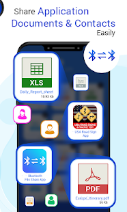 Bluetooth Share : APK & Files Screenshot