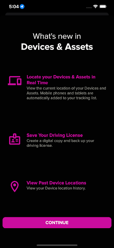 Android application Devices screenshort
