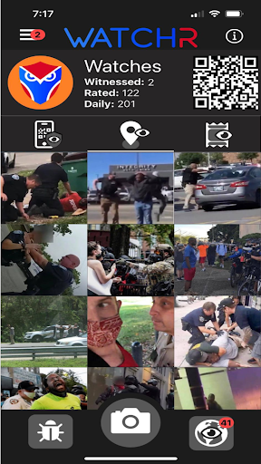 Android application WatchR screenshort