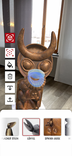 Android application Max Ernst AR screenshort