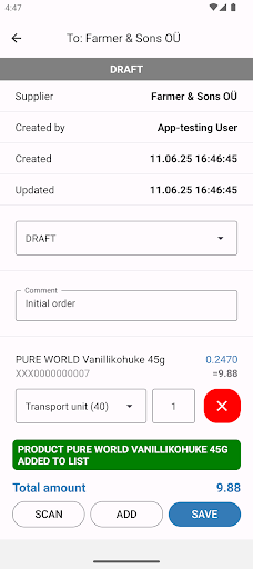 P24 Orders Screenshot 2 - AppWisp.com