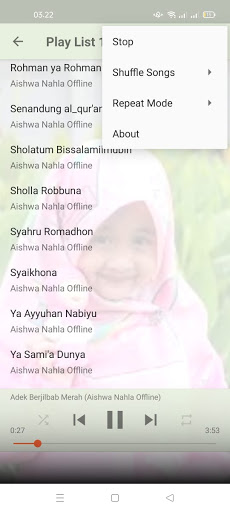 Aishwa Nahla, ya tarim ya tarim, senandung alquran