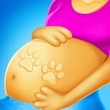 puppy newborn babyshower Games icon