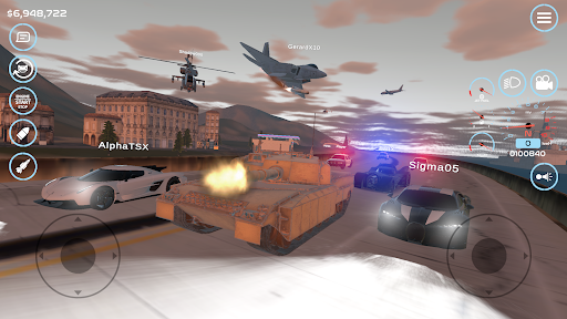 Android application Car Sim | Open World screenshort