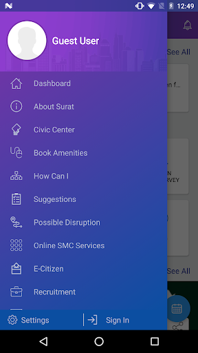 mySurat-mySMC Screen 3