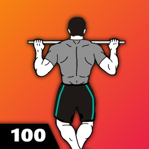 100 Pull Ups Workout - Gain muscles icon