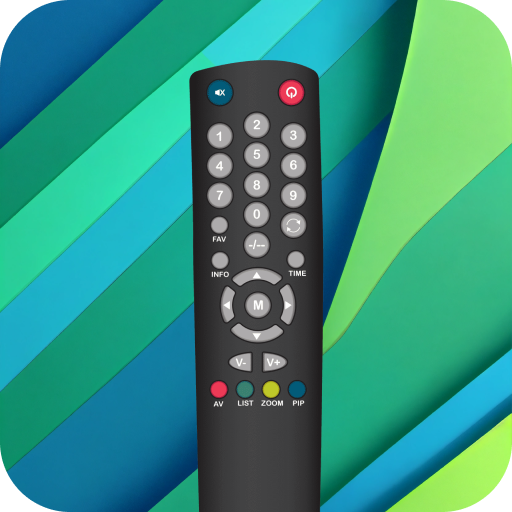 Télécommande Universelle Konka TV LED HD 3D Plug Play Noir