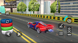 Superhero Car Mega Ramp Jump V - Screenshot 3