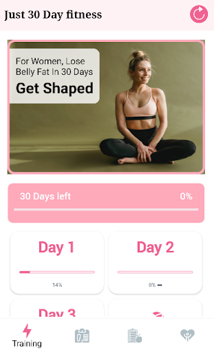 WomenFit - Workout for Women Screen 2