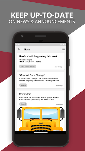 Android application Rocky River City Schools screenshort