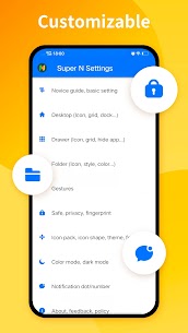 Super N Launcher MOD APK (Prime Unlocked) 5