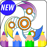 Fidget Spinner Coloring Books pro icon