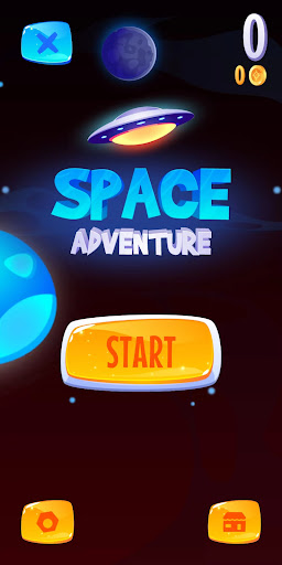 Android application Space Adventure screenshort