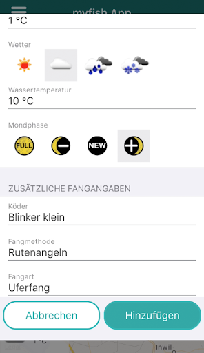 myfish - die App für Fischer i Screen 3