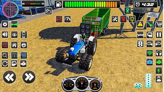 игры на тракторе на ферме