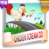 Chicken scream go 2017. icon