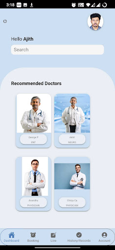 Android application Health App screenshort