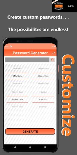 Secure Password Generator LITE Screen 2