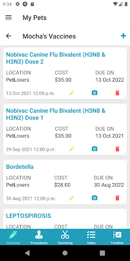 PawNotes Screen 3