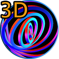 3D Hypnotic Spiral Rings FREE