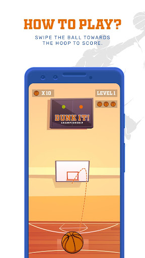 DUNK IT! - Toughest Basket Bal Screen 2