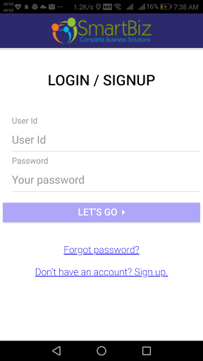 Android application MHPL Team App screenshort