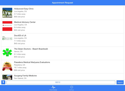 Marijuana Doctors Screenshot 2 - AppWisp.com