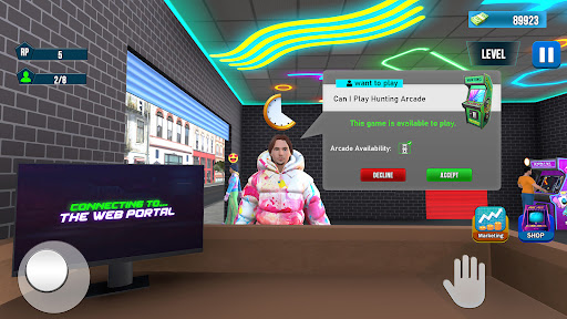 Internet Cafe Arcade Gamer Sim screenshot 12