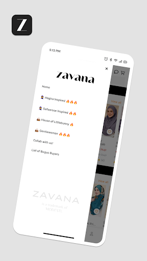 Zavana - Modesti Shopping Screen 2