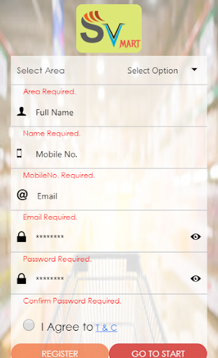 SV MART Screen 2