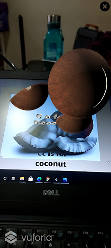 Android application Elijha Augmented Reality ABC screenshort