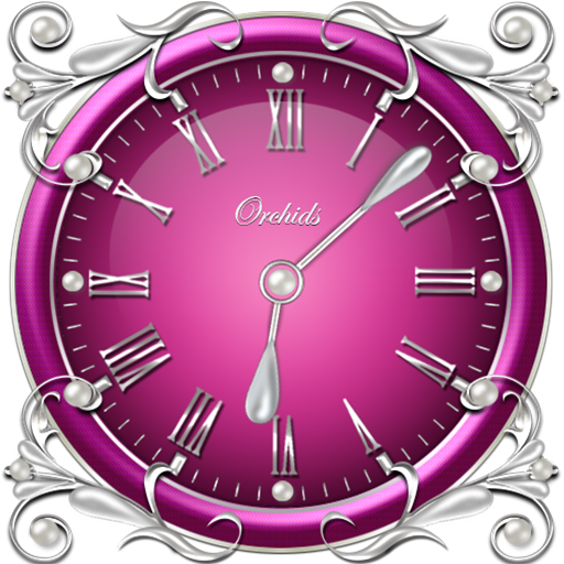 Orchids Clock Widget 3.1 Icon