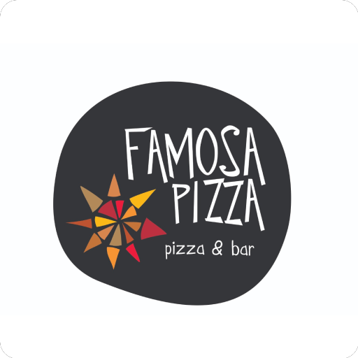 Famosa Pizza. logo