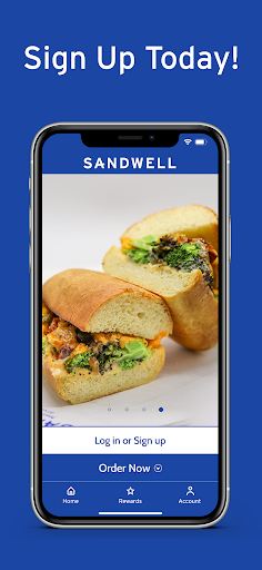 Android application Sandwell screenshort