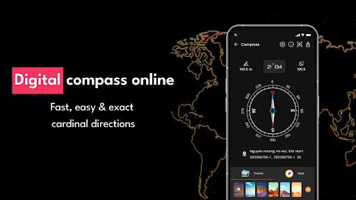 Real Compass: Direction Finder Screen 2