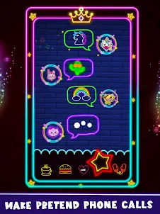 Baby Glow Phone Games for Kids