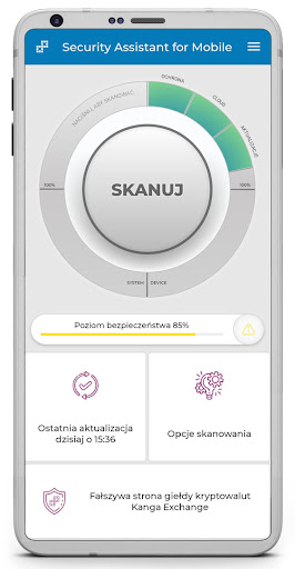 Android application Security Assistant For Mobile screenshort